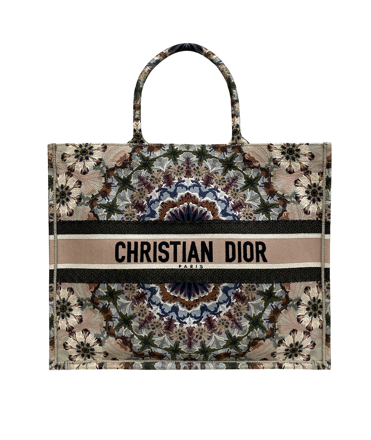 Christian Dior Book Tote KaleiDiorscopic Canvas Bag