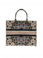 Christian Dior Book Tote KaleiDiorscopic Canvas Bag