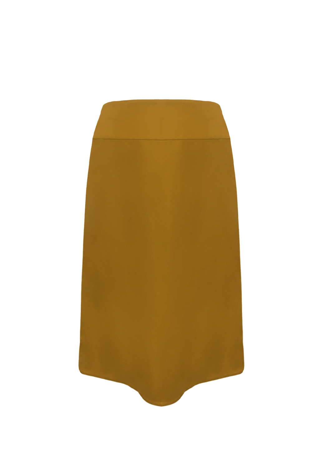 Hermès Mustard Skirt