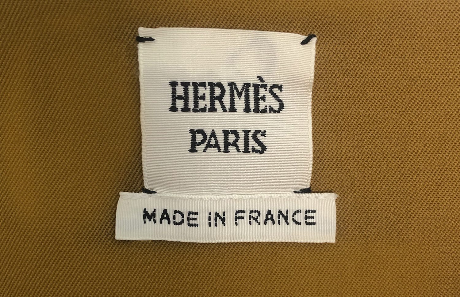 Hermès Mustard Skirt