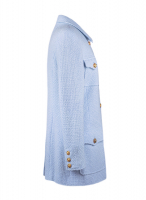 Chanel Baby-blue Tweed Jacket