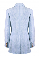 Chanel Baby-blue Tweed Jacket