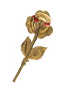 Original by Robert Red Rose Brooch