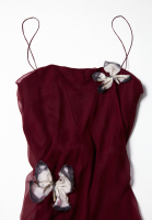 Dolce&Gabbana Silk Dress With Butterflies