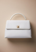 Chanel Kelly Flap White Bag