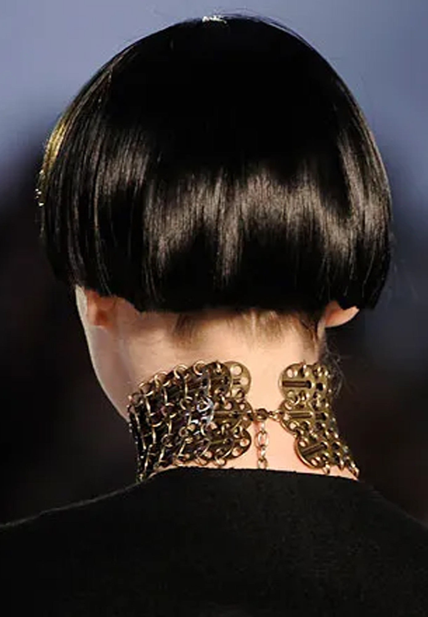 Yves Saint Laurent Chainmail Choker Necklace