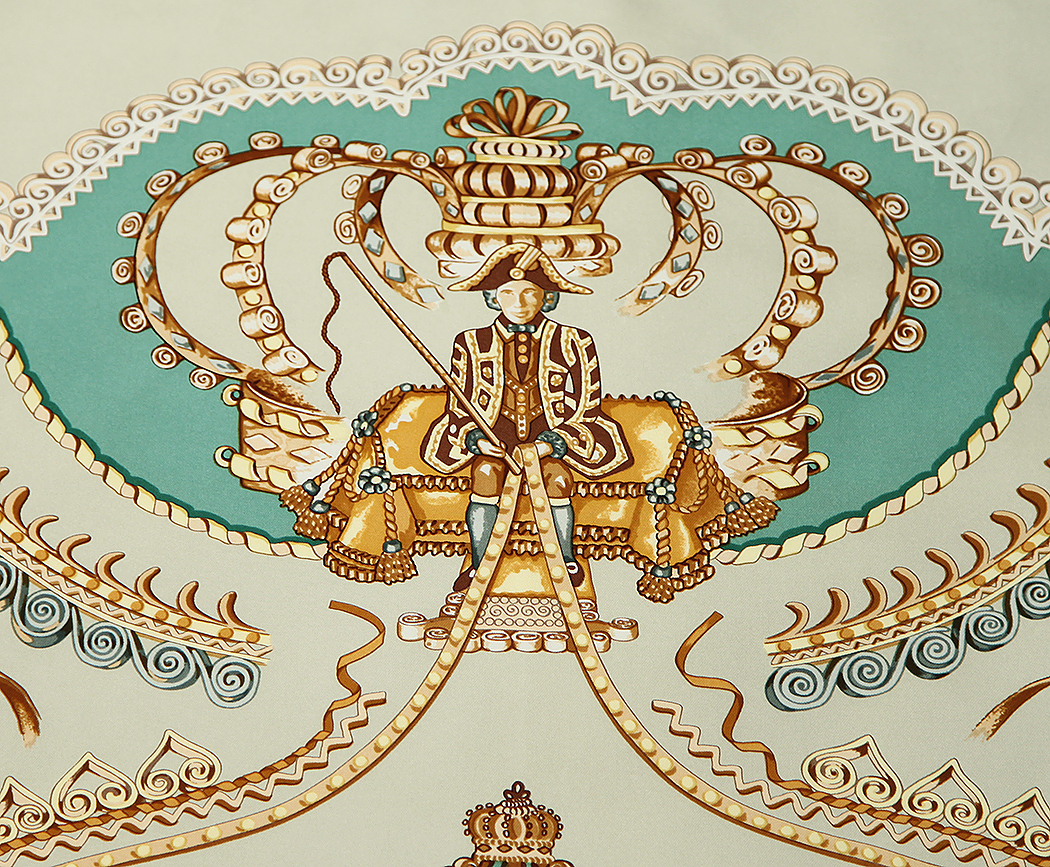 Hermès Paperoles Silk Scarf