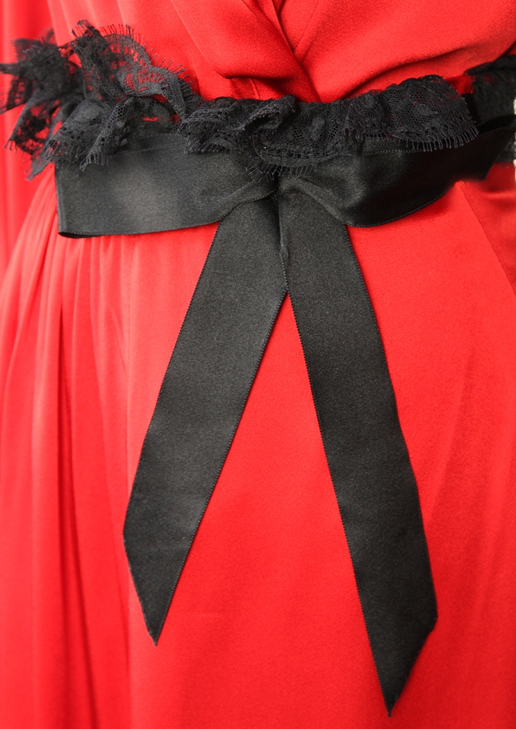 Yves Saint Laurent Scarlet Set