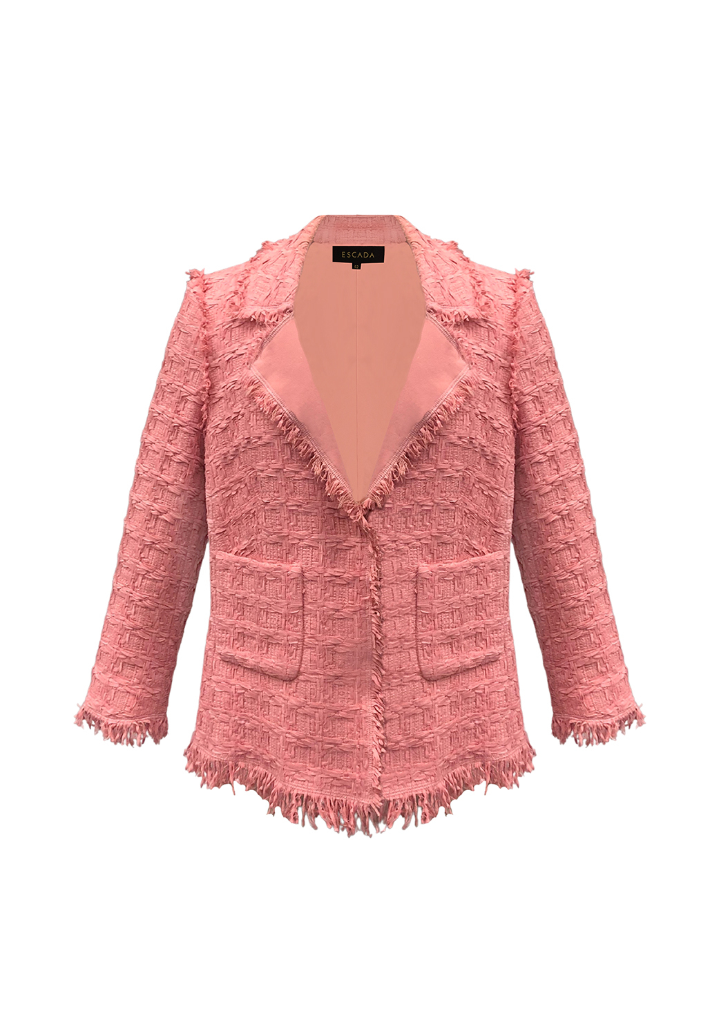 Escada Pink Braided Jacket