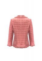 Escada Pink Braided Jacket