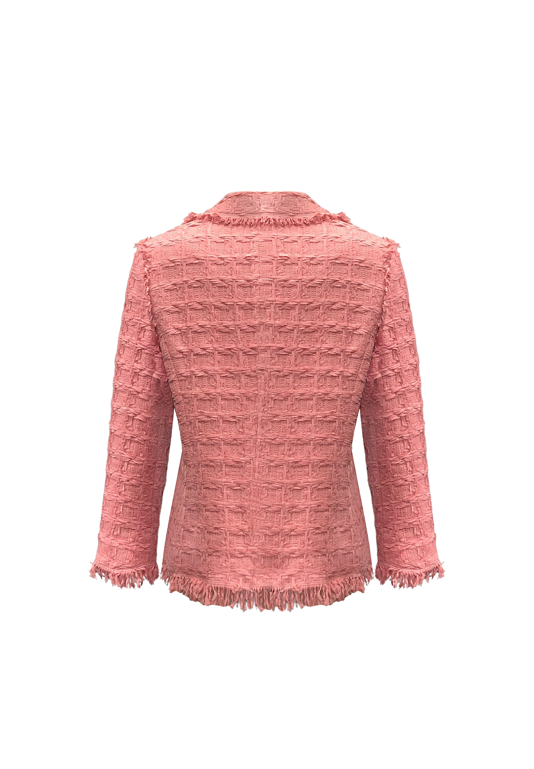 Escada Pink Braided Jacket