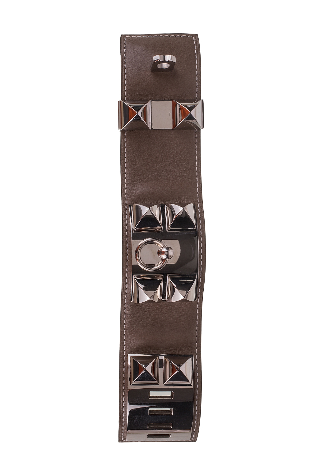 Hermès Collier de Chien Bracelet Etoupe Swift