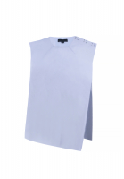 Alexander Wang Asymmetrical Blue Top