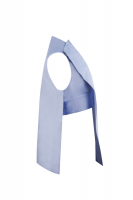 Alexander Wang Asymmetrical Blue Top