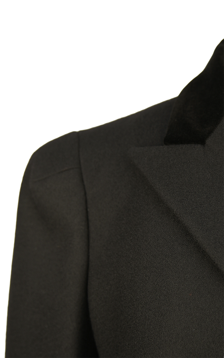 Alexander McQueen Black Coat Dress