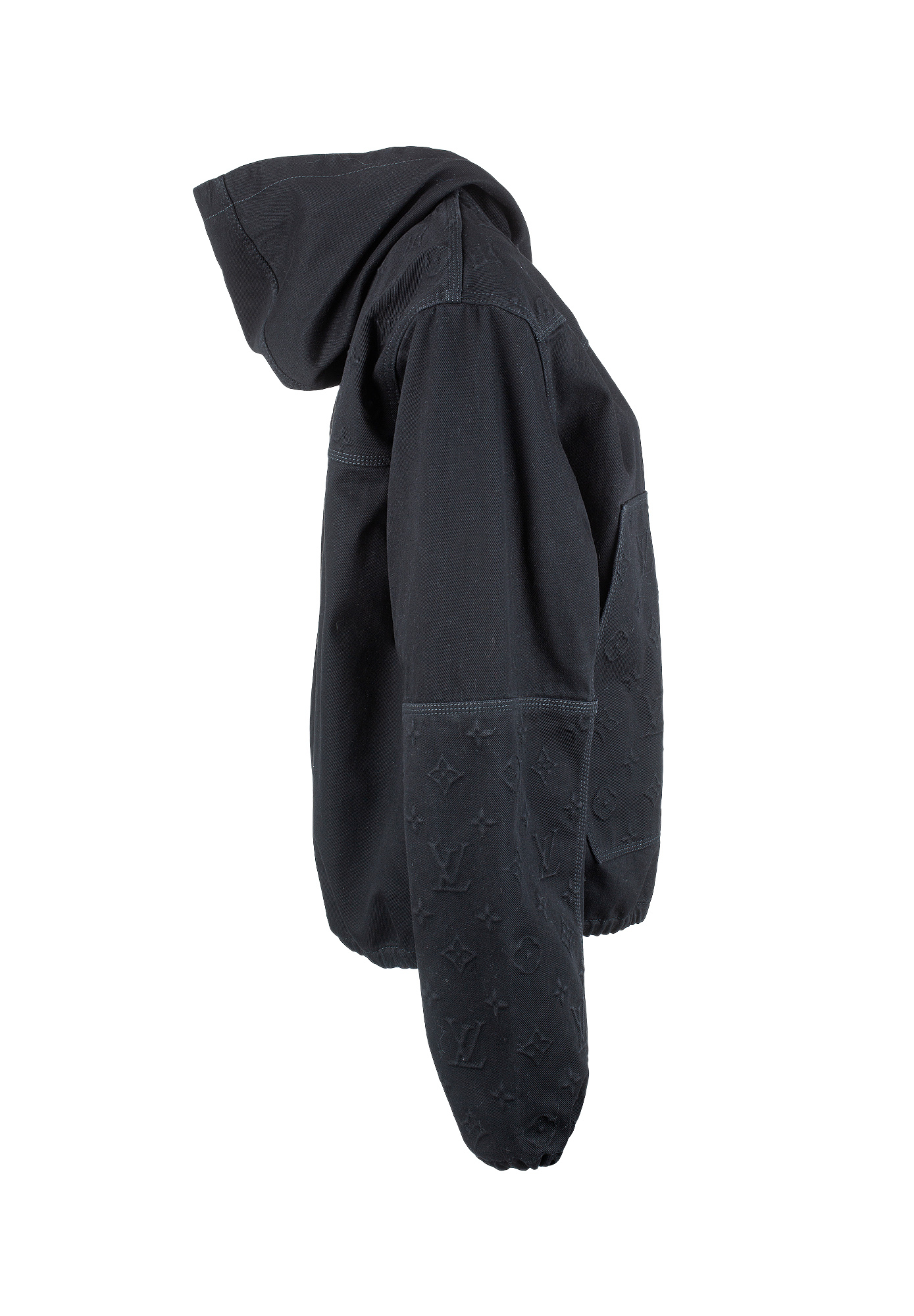 Louis Vuitton Black Monogrammed Jacket