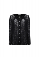 Saint Laurent Wool And Mohair Cardigan