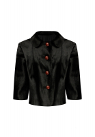 Lanvin Black Fur Jacket