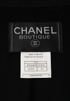 Chanel Black Cashmere Coat