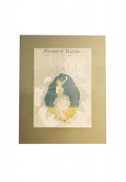 Harper's Bazaar Framed Magazine Cover