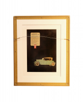 Harper's Bazaar Framed Magazine Cover