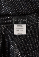 Chanel Black Tweed Skirt