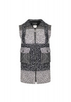 Chanel Long Tweed Vest