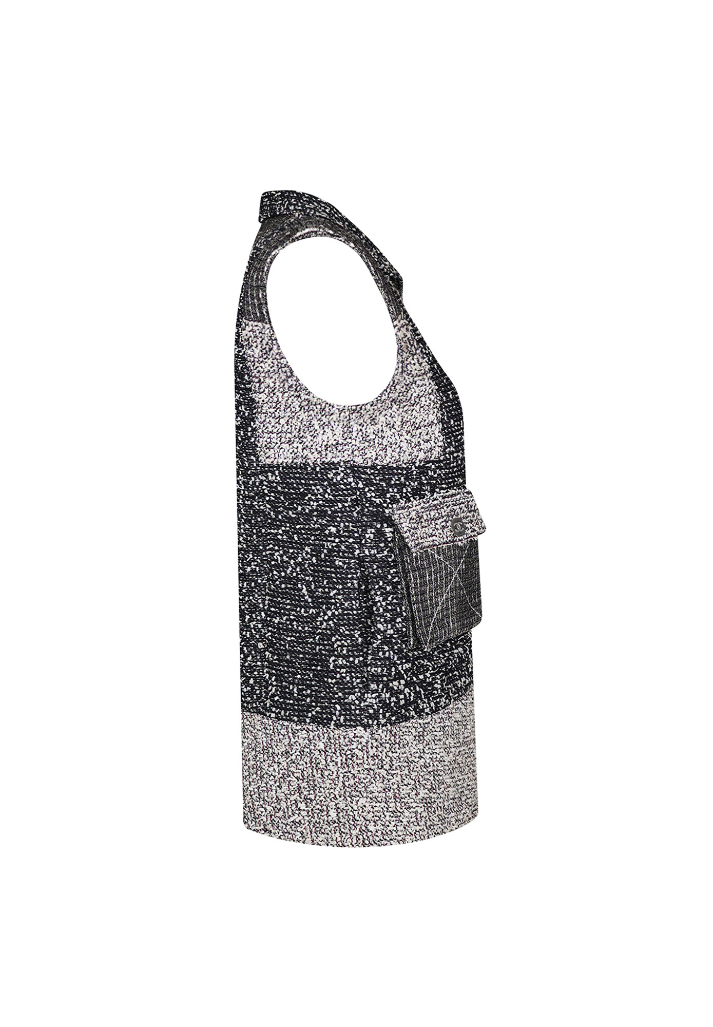 Chanel Long Tweed Vest