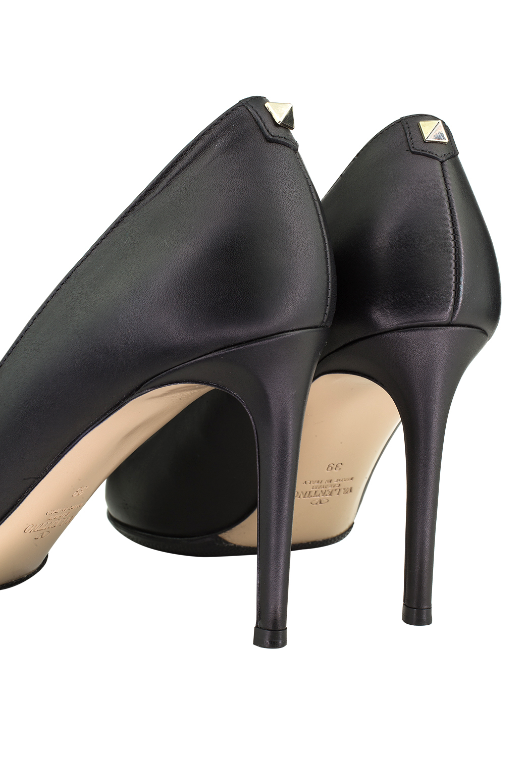 Valentino Black High-Heeled Pumps