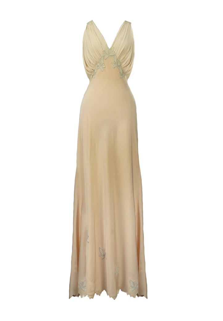 Peach Blossom Silk Dress main image 1