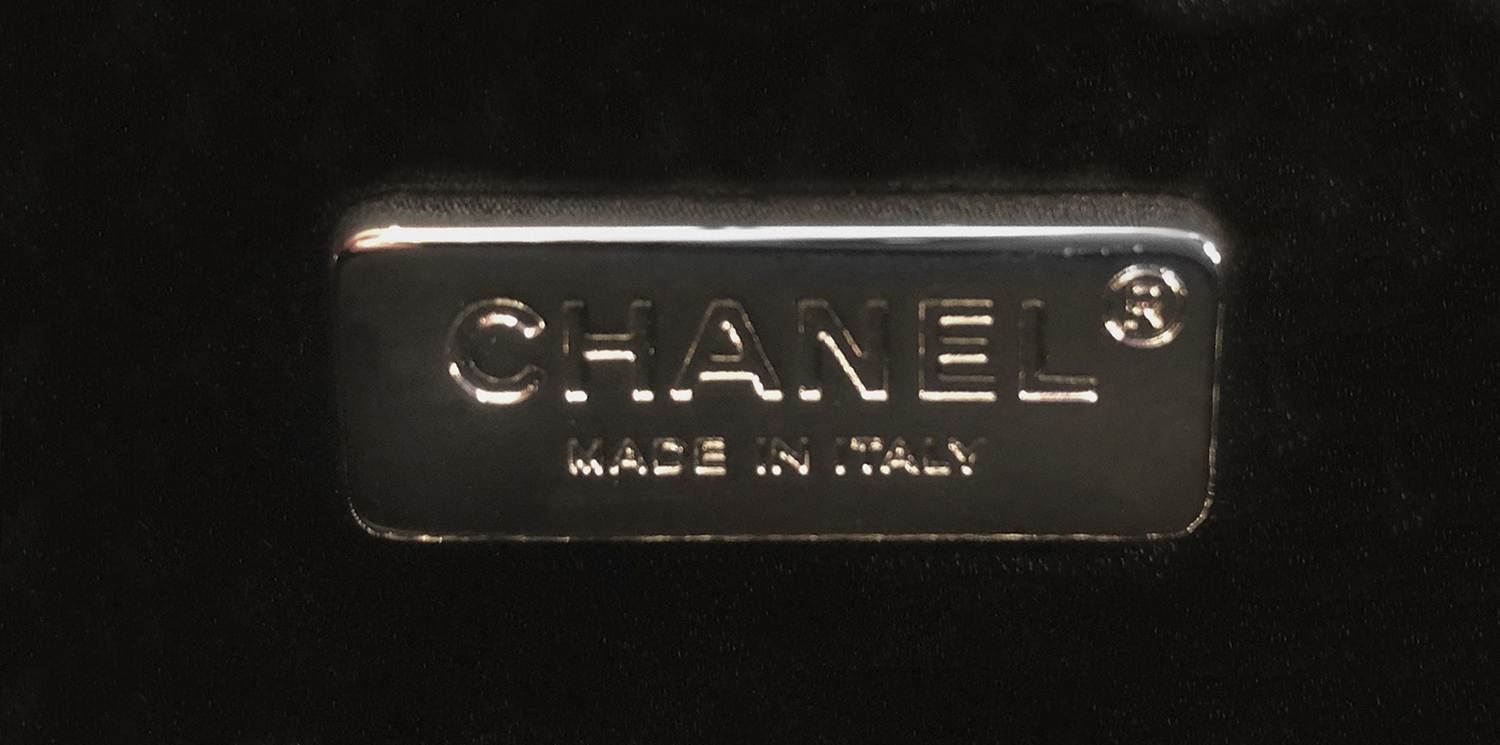 Chanel Black Quilted Chain Around Clutch