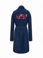 Chanel Blue Cashmere Coat