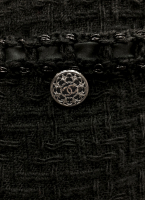 Chanel Black Tweed Jacket