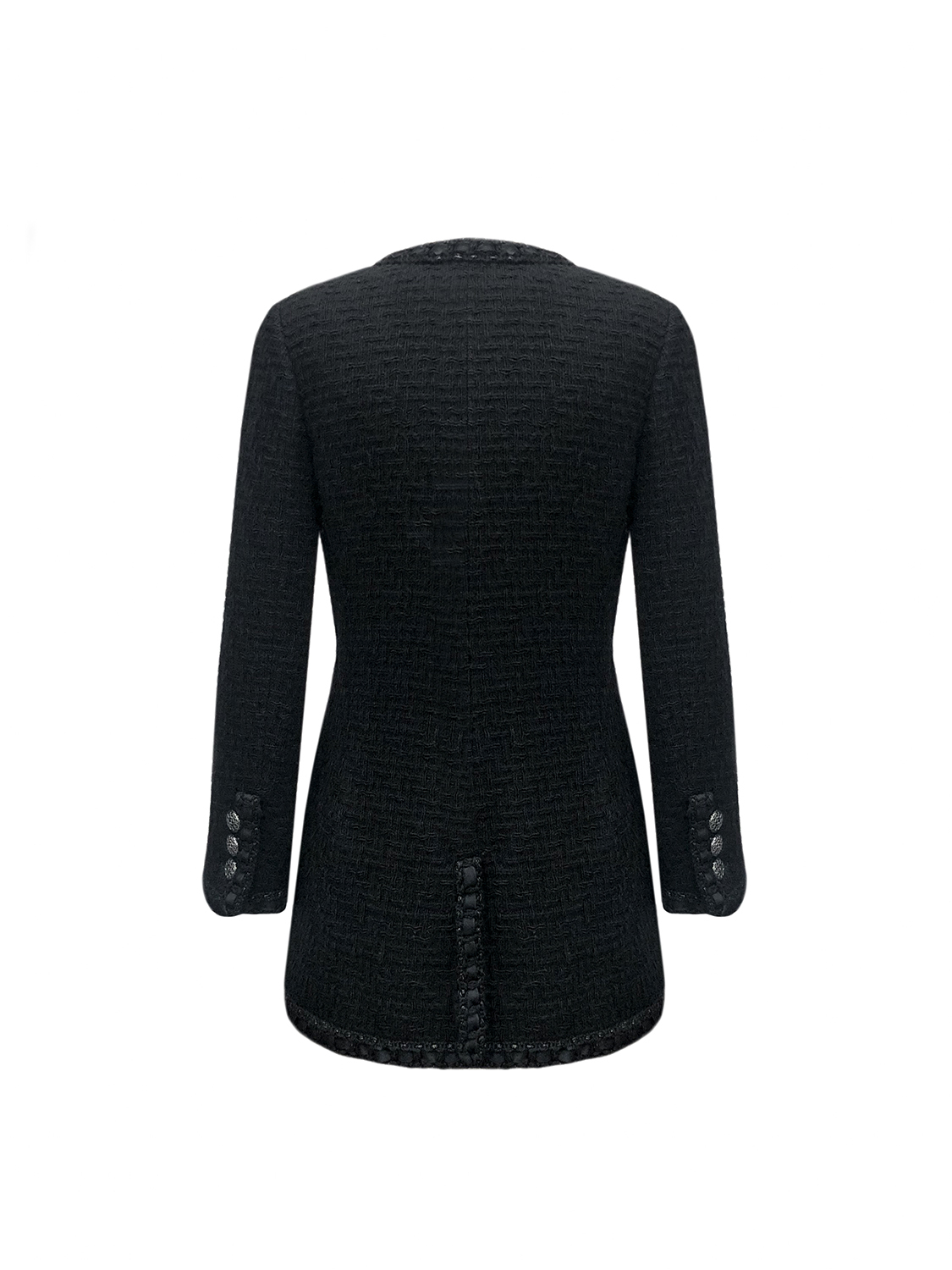 Chanel Black Tweed Jacket