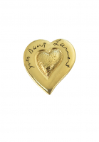 Yves Saint Laurent Heart Brooch