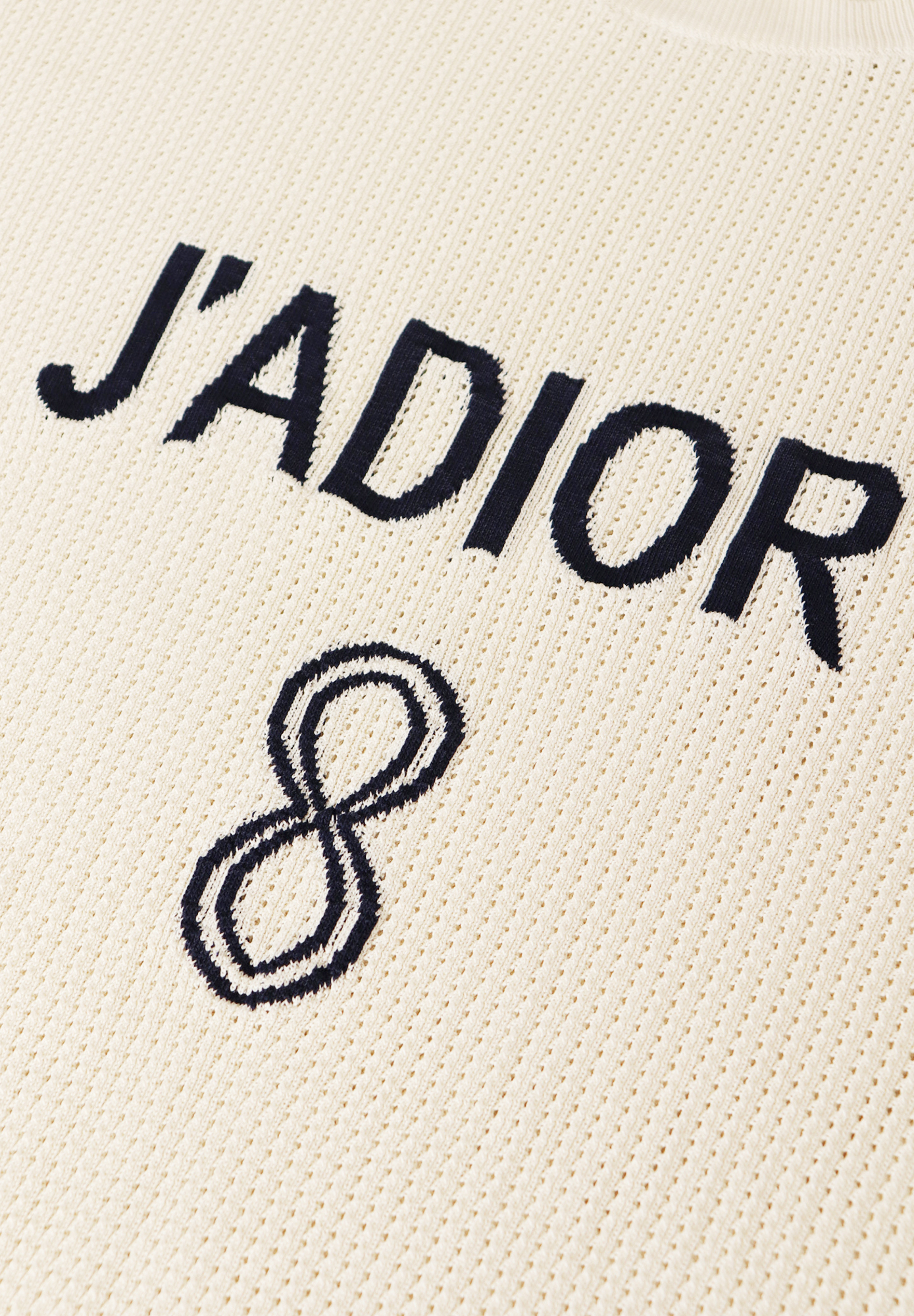 Christian Dior T-shirt With Trim And Perforation