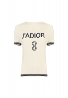 Christian Dior T-shirt With Trim And Perforation