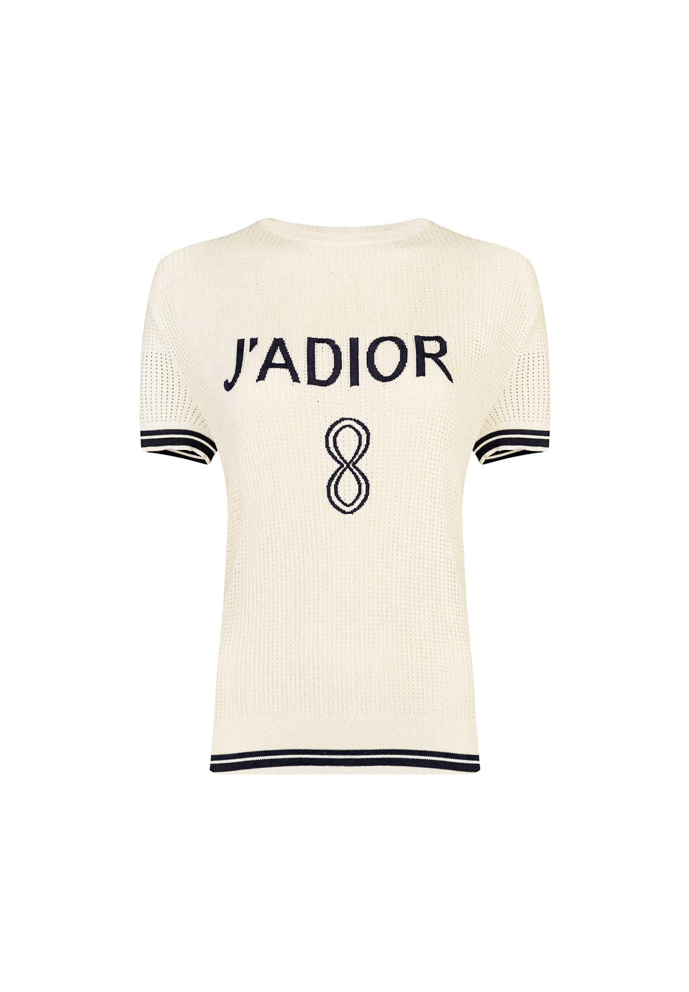 Christian Dior T-shirt With Trim And Perforation