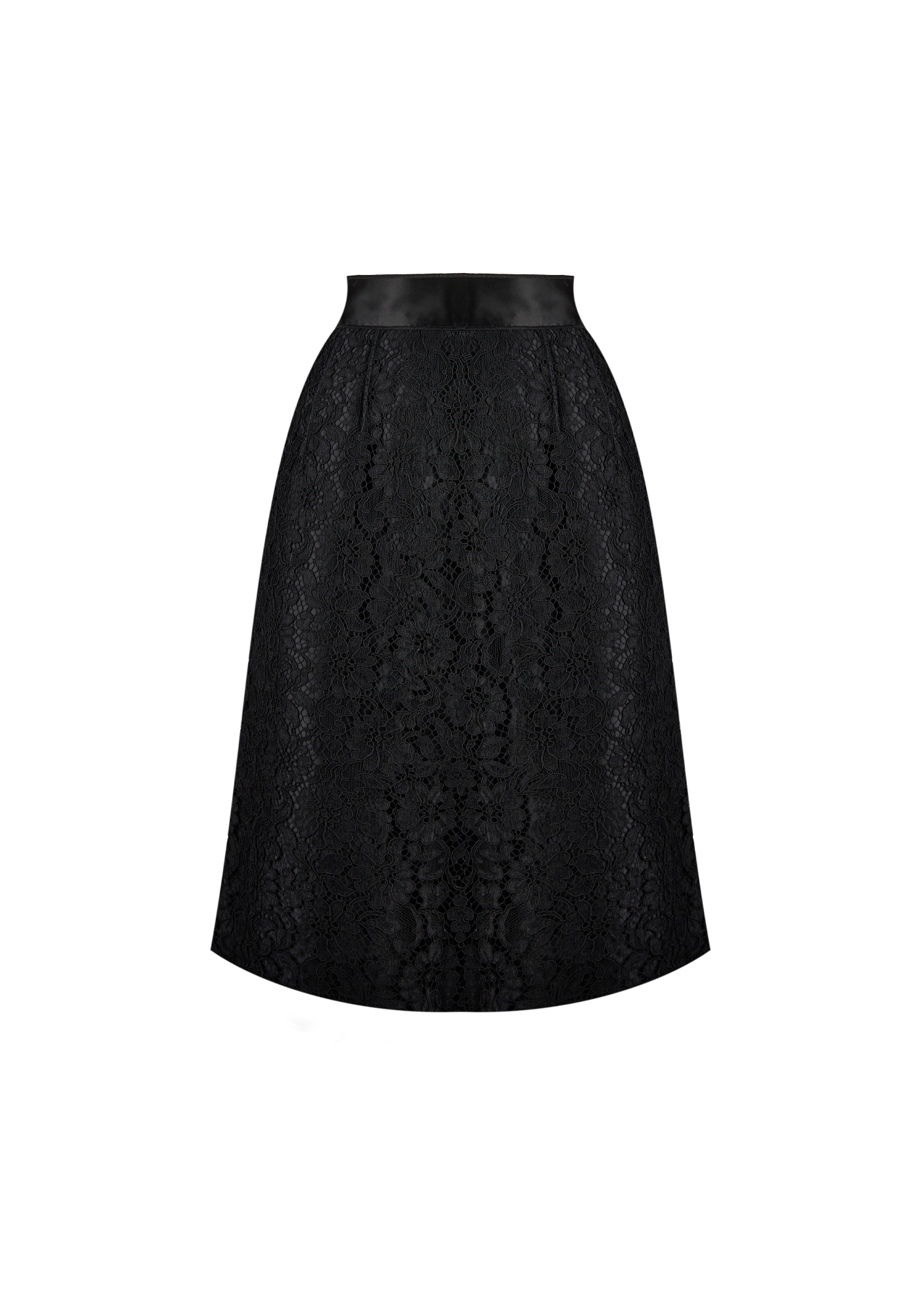 Dolce&Gabbana Black Lace Skirt