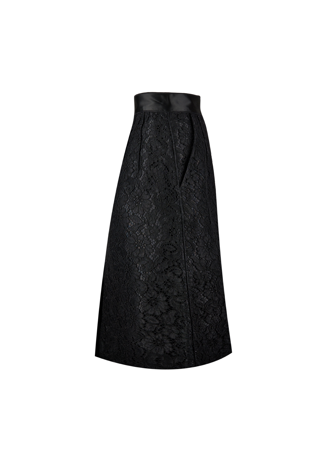 Dolce&Gabbana Black Lace Skirt
