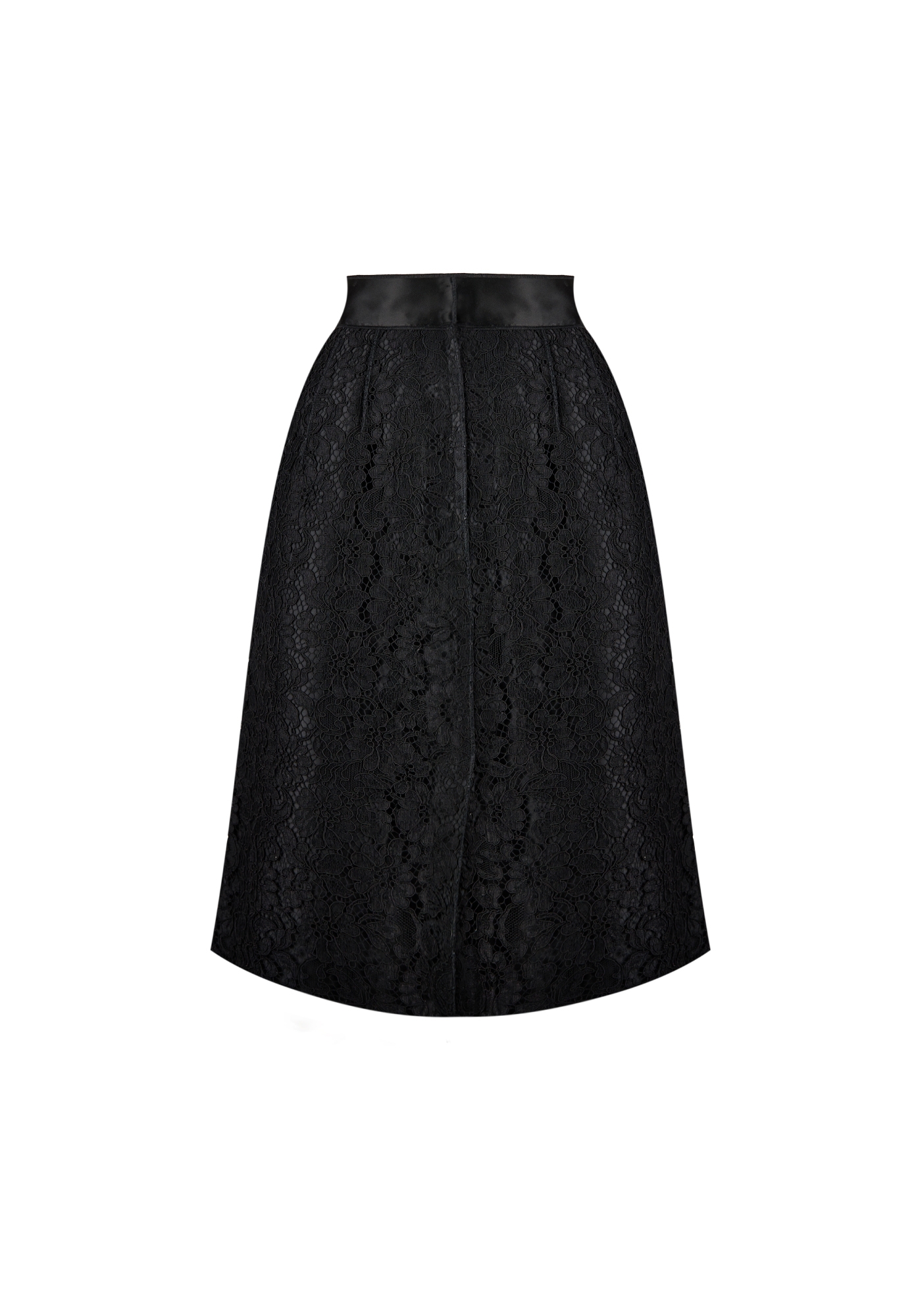 Dolce&Gabbana Black Lace Skirt