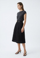 Dolce&Gabbana Black Lace Skirt