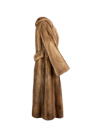 Vintage Mink Brown Fur Coat