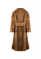 Vintage Mink Brown Fur Coat