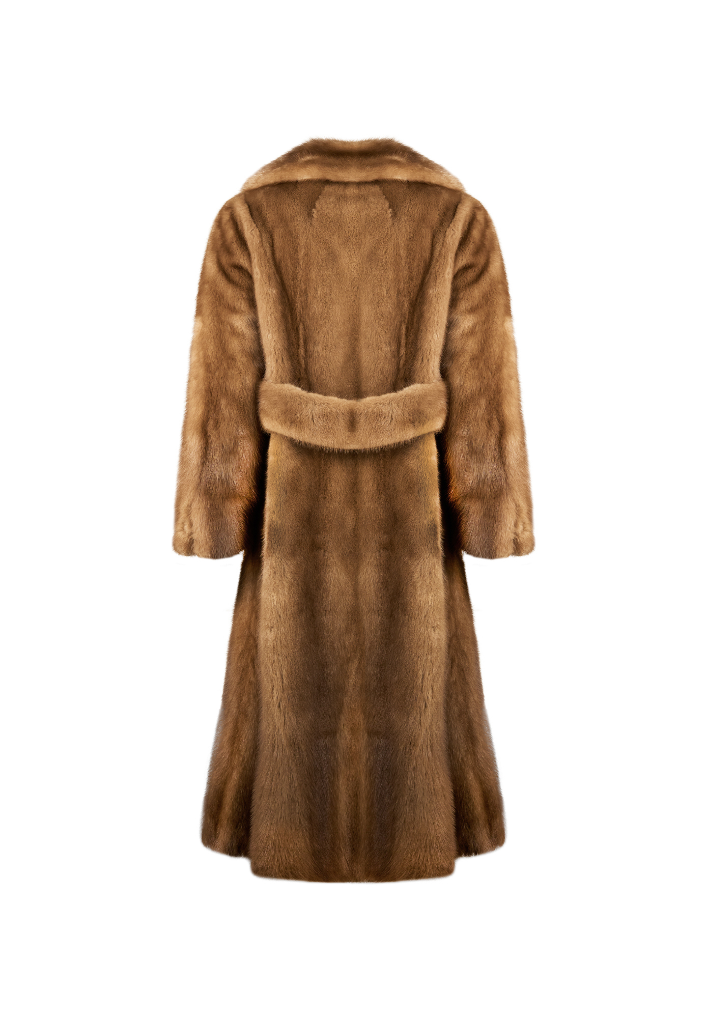 Vintage Mink Brown Fur Coat