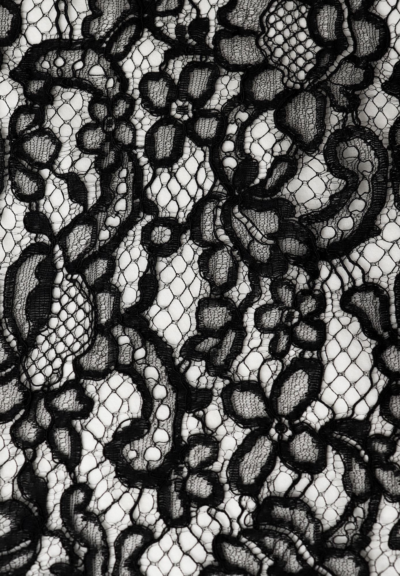 Chanel Black Top With Lace
