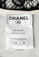 Chanel Black Top With Lace