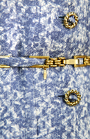 Chanel Blueberry Couture Set