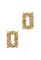 Golden Crystals Clips