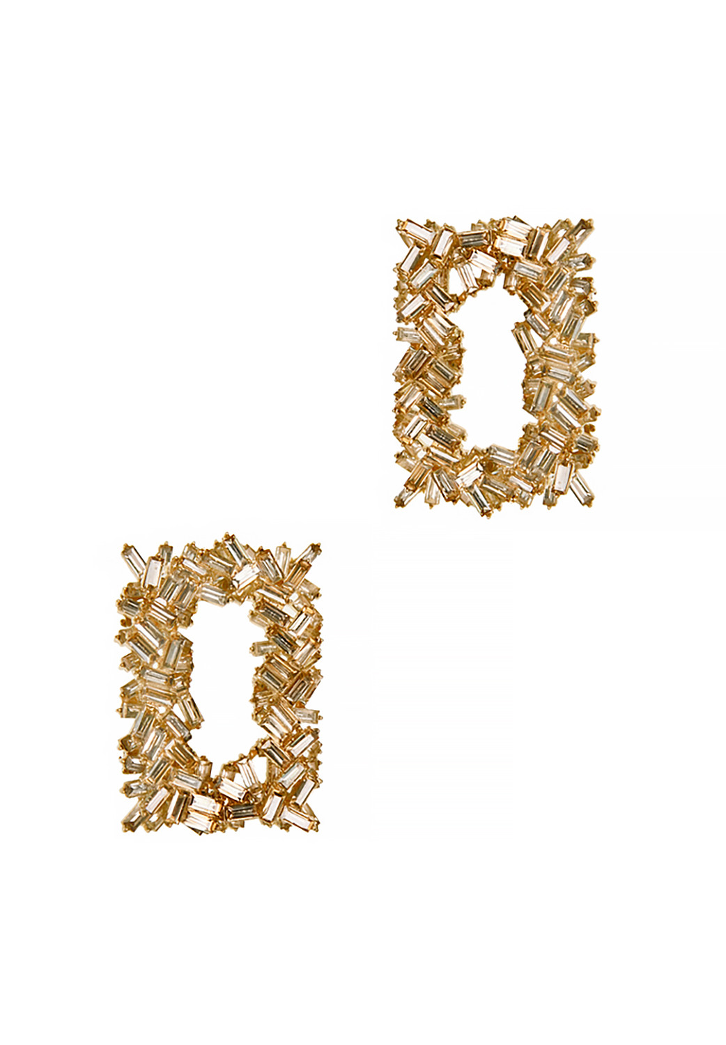 Golden Crystals Clips